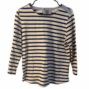 Vineyard Vines Blue and White Striped Sweater